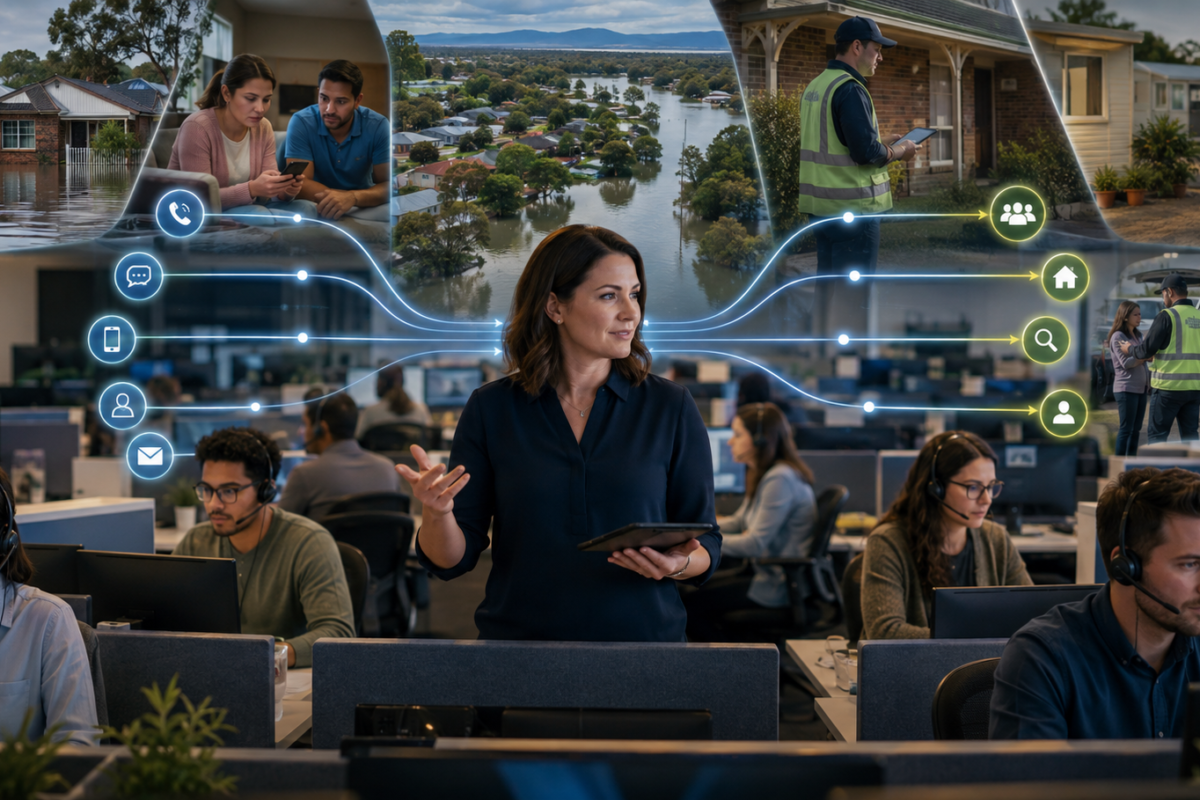 Managing Insurance Customer Enquiries During Australian Flood Events